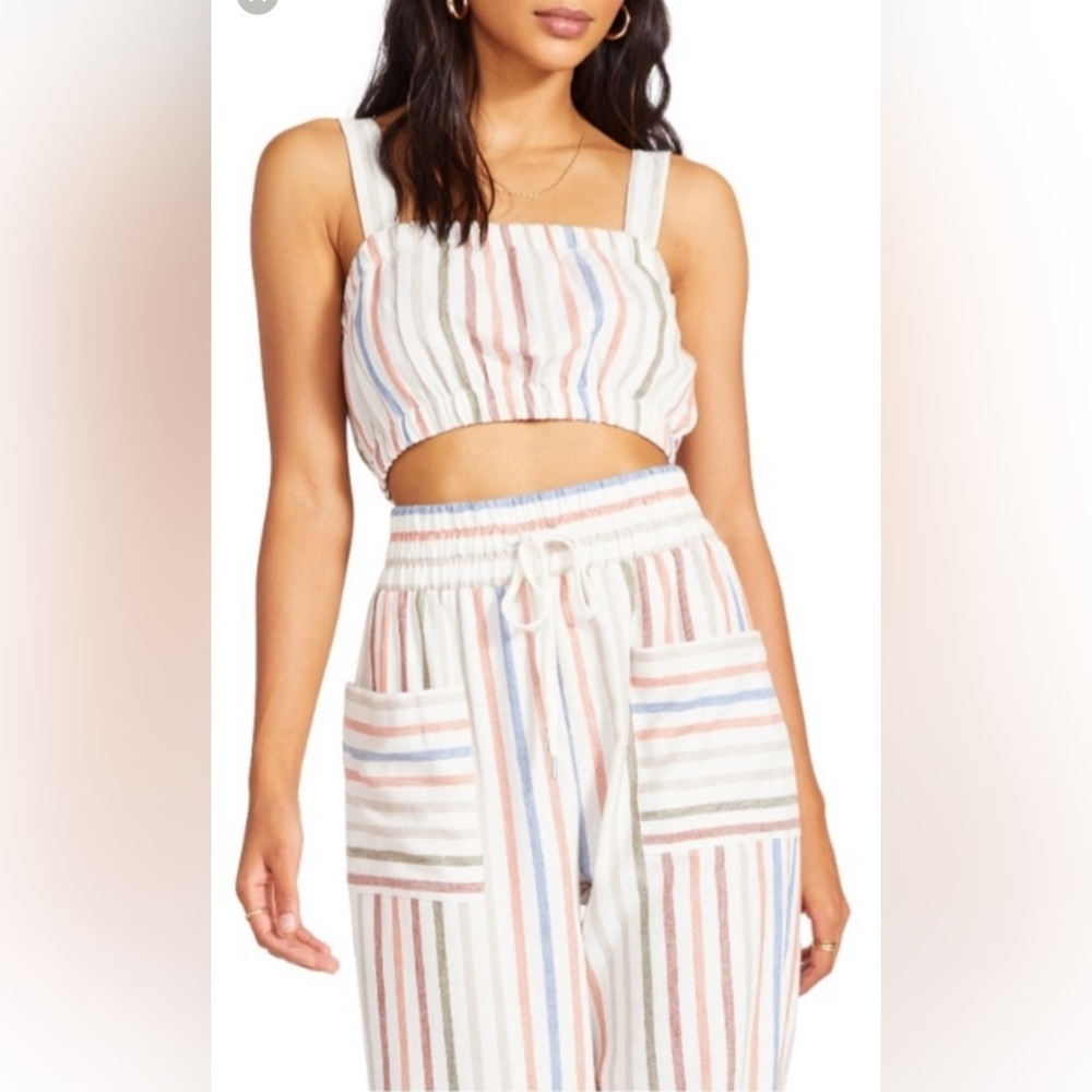 BB Dakota Steve Madden Matching 2 Piece Set Jumpsuit Tank Top Pants M L / Large